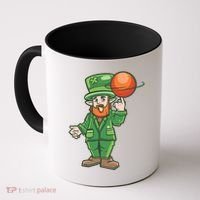 Basketball Leprechaun Coffee Mug thumb 0