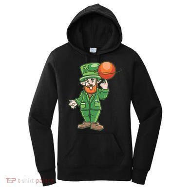 Basketball Leprechaun Women's Hoodie