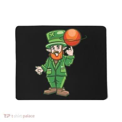 Basketball Leprechaun Mousepad