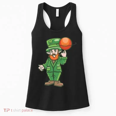 Basketball Leprechaun Women's Tank Top