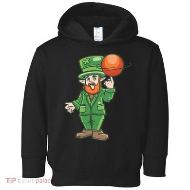 Basketball Leprechaun Toddler Hoodie