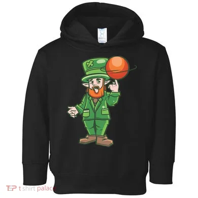 Basketball Leprechaun Toddler Hoodie
