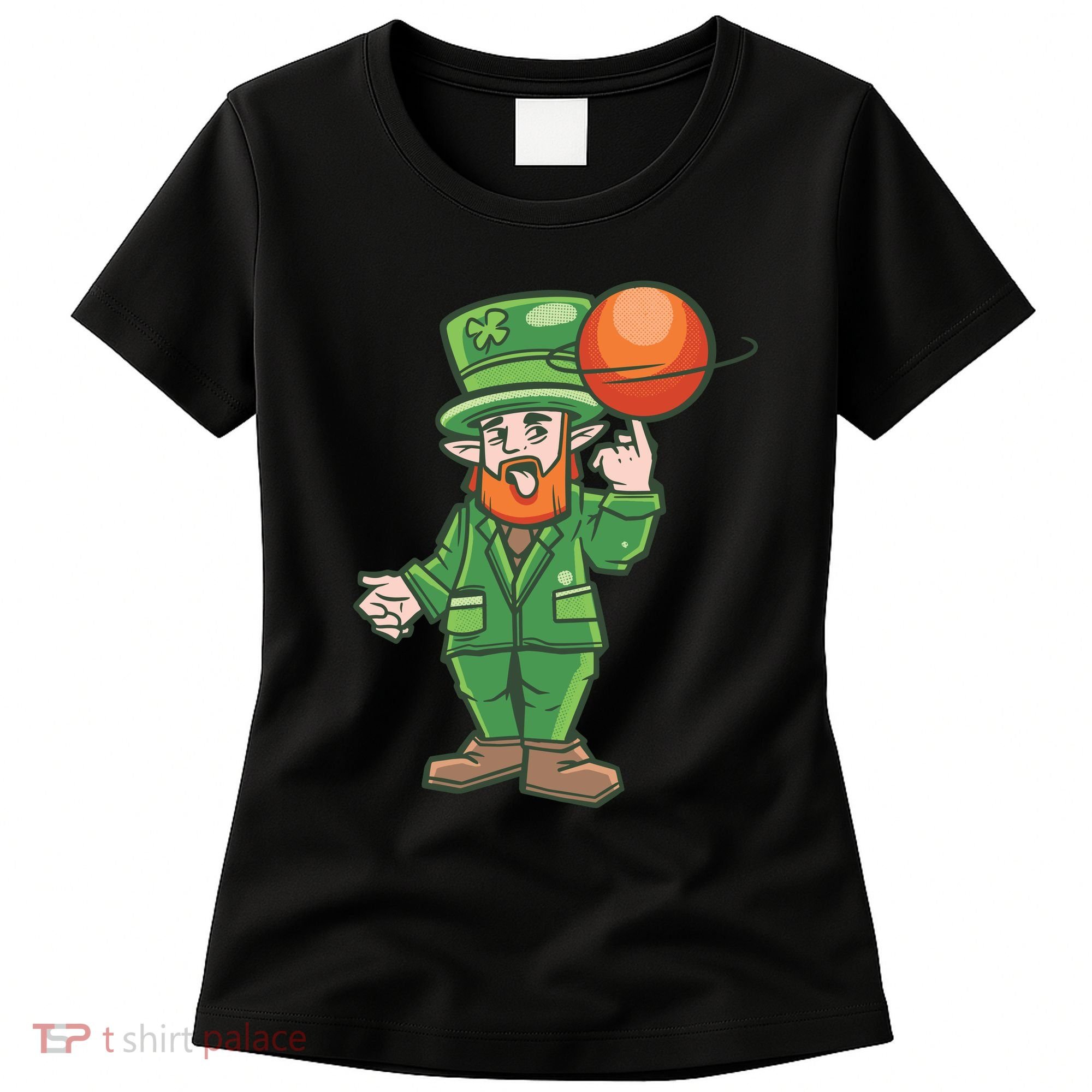 Basketball Leprechaun Women's T-Shirt
