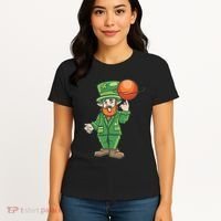 Basketball Leprechaun Women's T-Shirt thumb 4