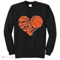 Basketball Love Heart Sweatshirt thumb 0
