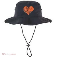Basketball Love Heart Bucket Hat thumb 0