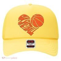 Basketball Love Heart Hat thumb 0