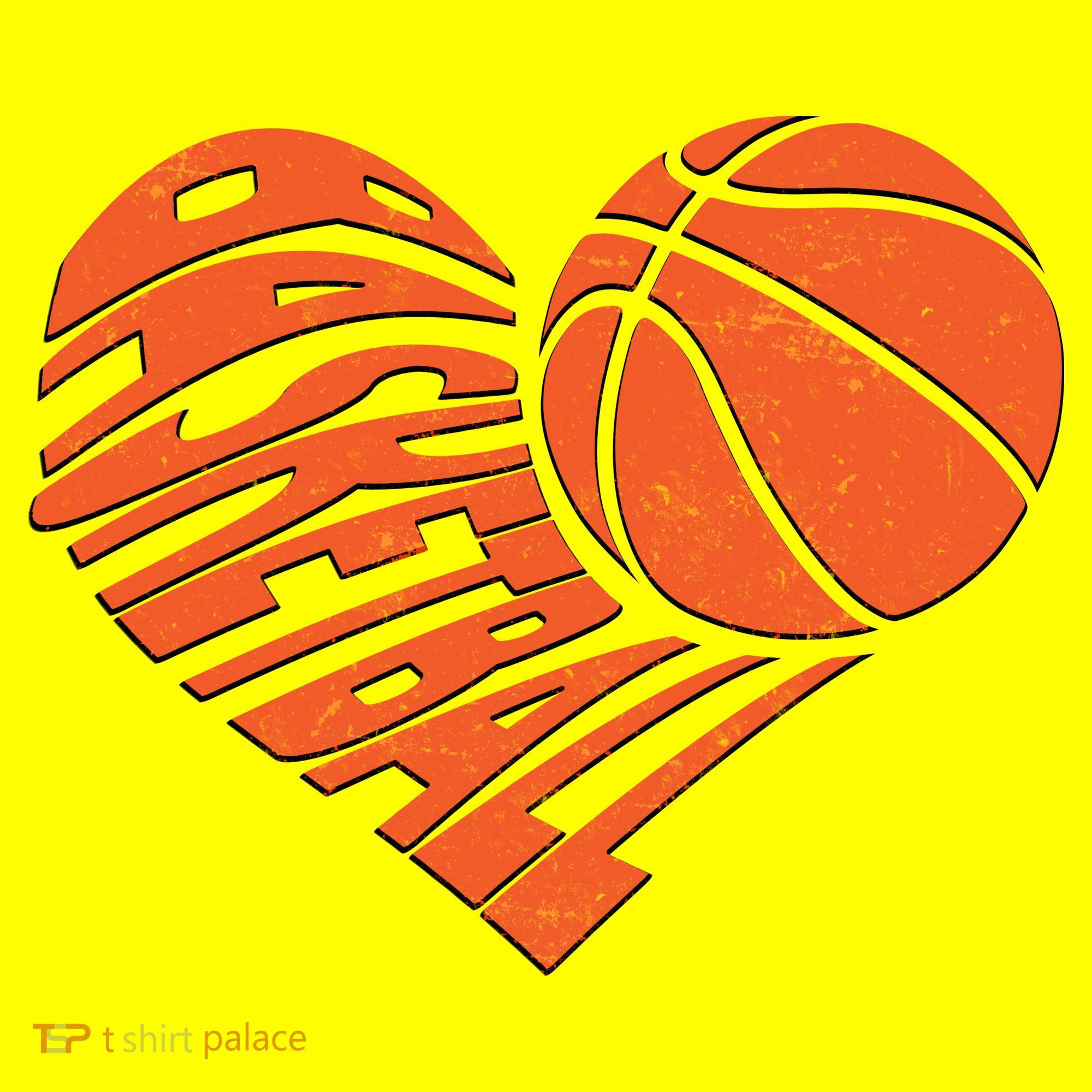 Basketball Love Heart Hat