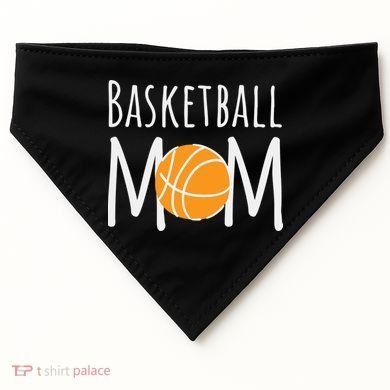 Basketball Mom USA-Made Doggie Bandana