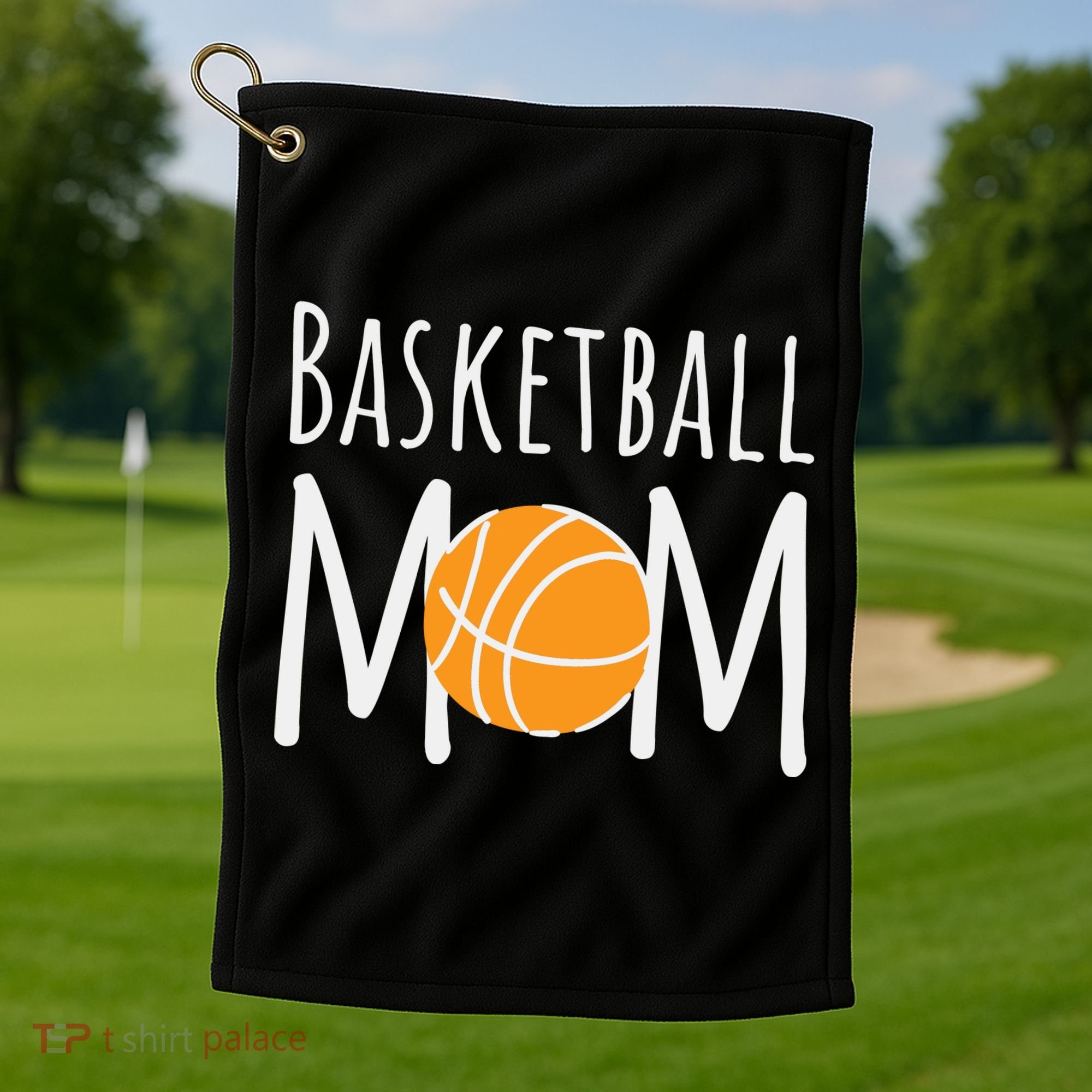 Basketball Mom Golf Towel