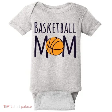 Basketball Mom Baby Bodysuit