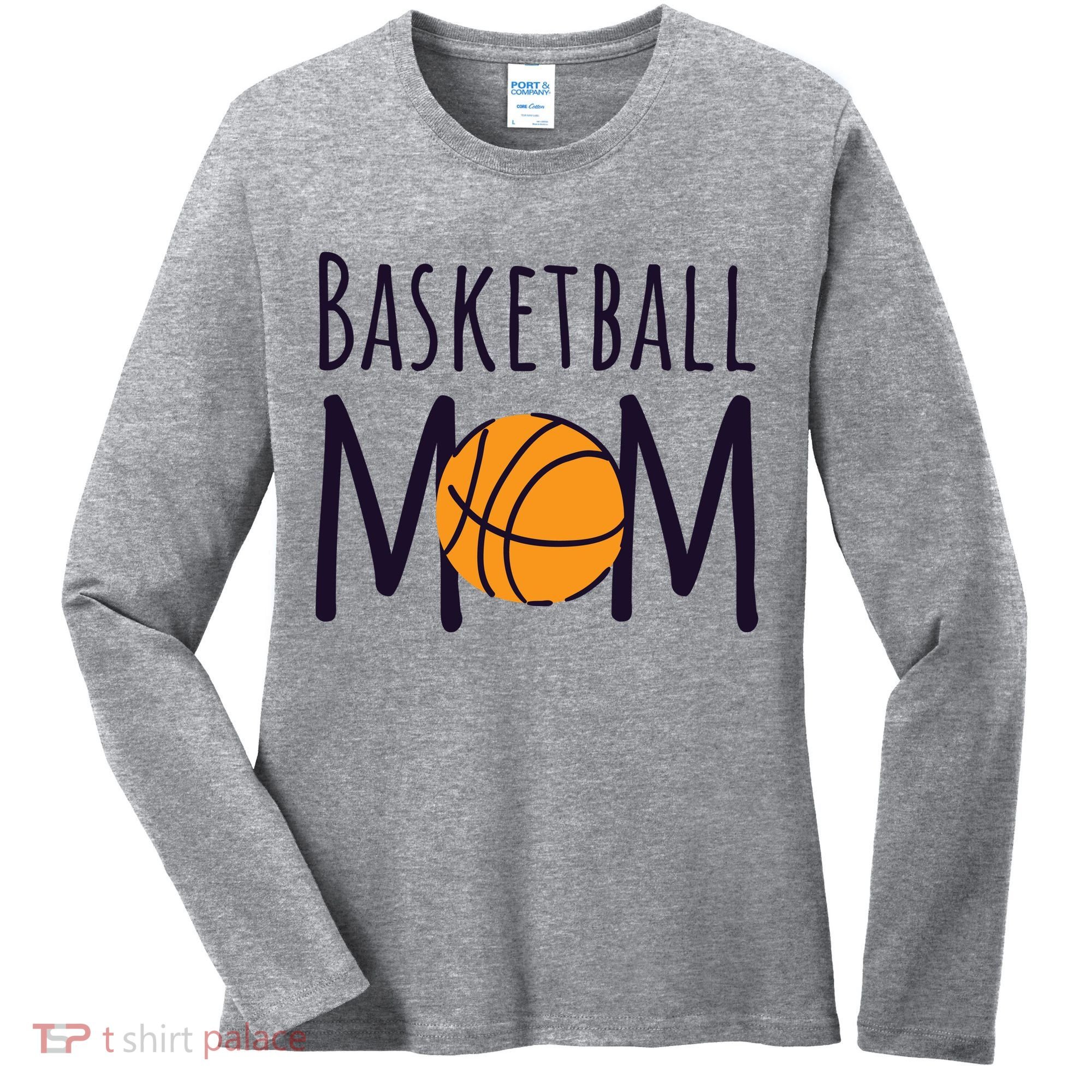 Basketball Mom Women's Long Sleeve Shirt