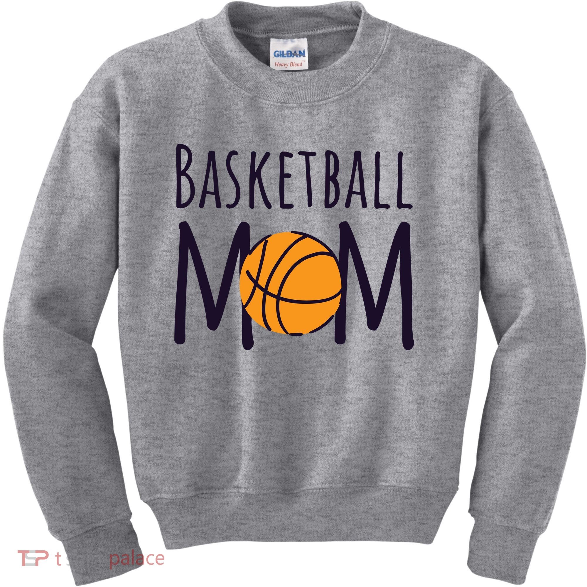 Basketball Mom Kids Sweatshirt