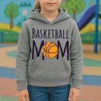 Basketball Mom Kids Hoodie thumb 3