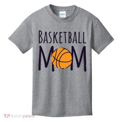 Basketball Mom Kids T-Shirt