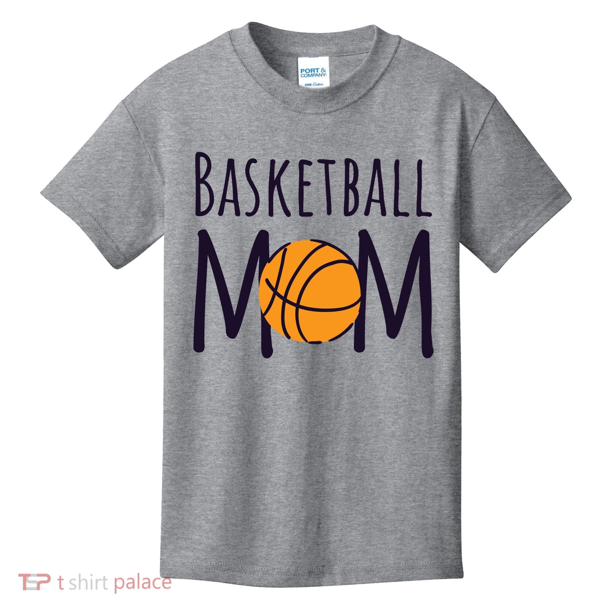 Basketball Mom Kids T-Shirt