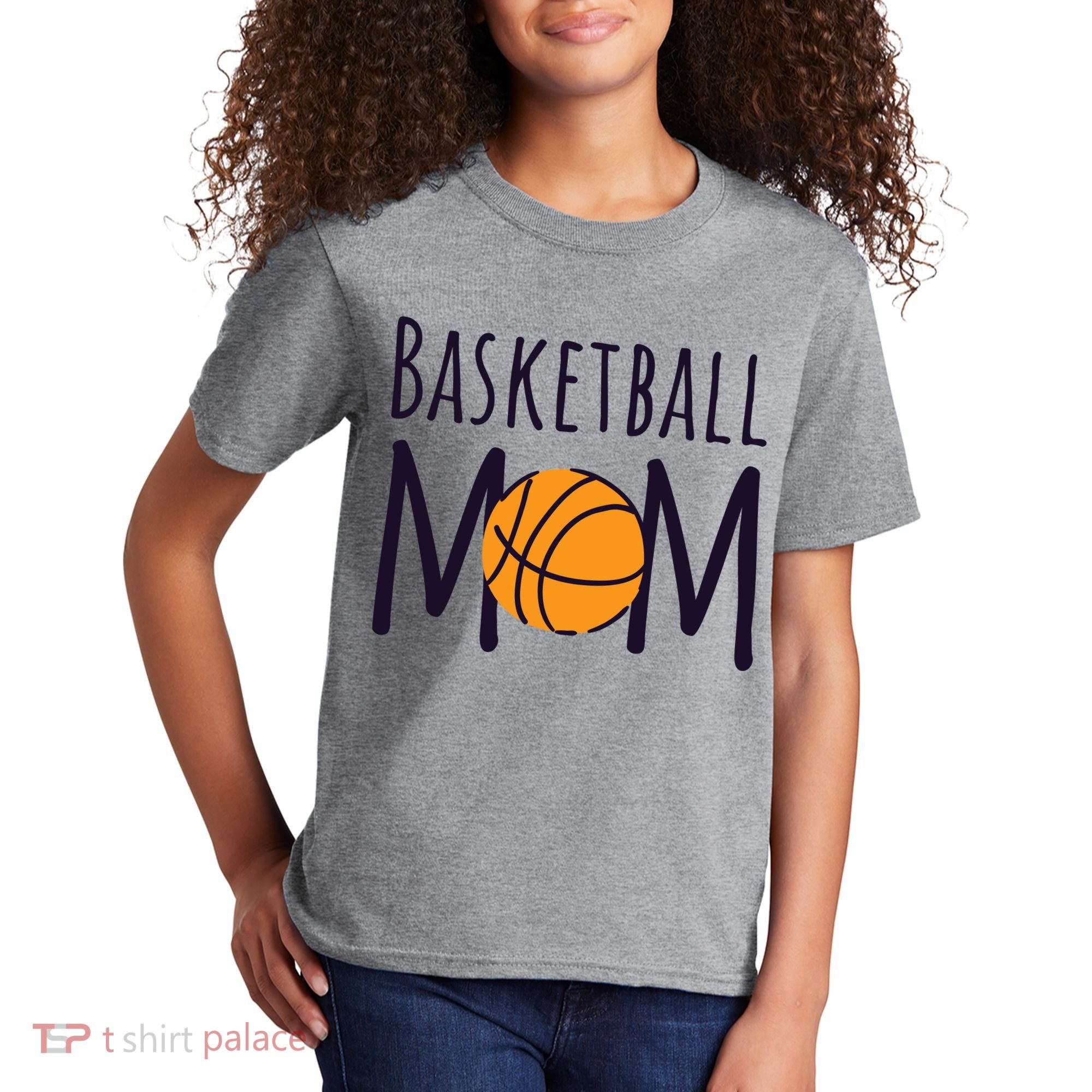 Basketball Mom Kids T-Shirt