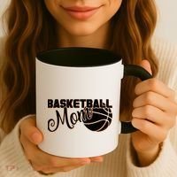 Basketball Mom Sports Mother Coffee Mug thumb 3