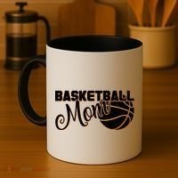 Basketball Mom Sports Mother Coffee Mug thumb 4