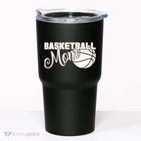 Basketball Mom Sports Mother Tumbler thumb 0