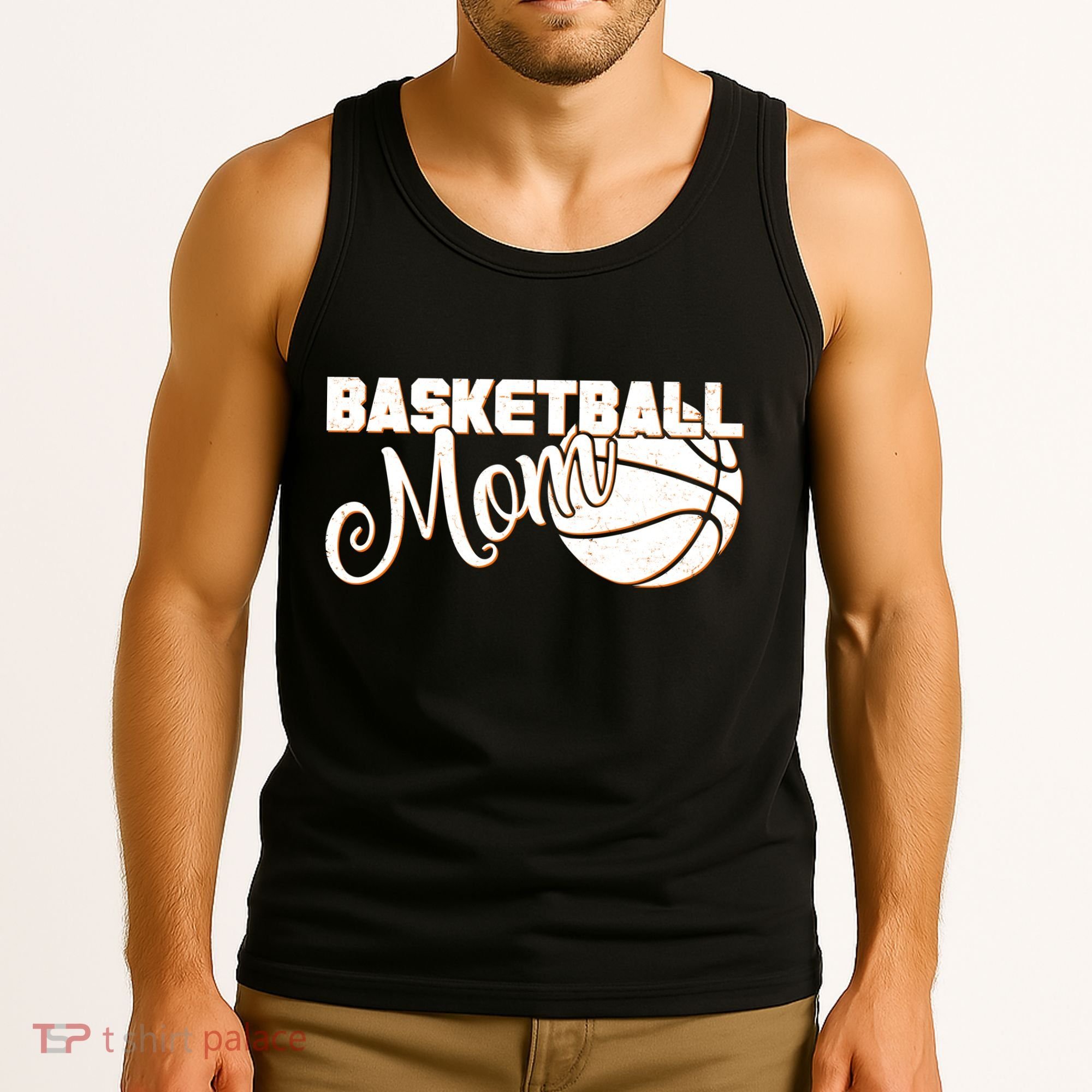 Basketball Mom Sports Mother Tank Top
