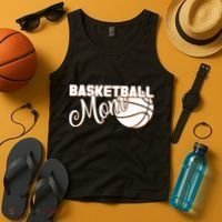 Basketball Mom Sports Mother Tank Top thumb 4