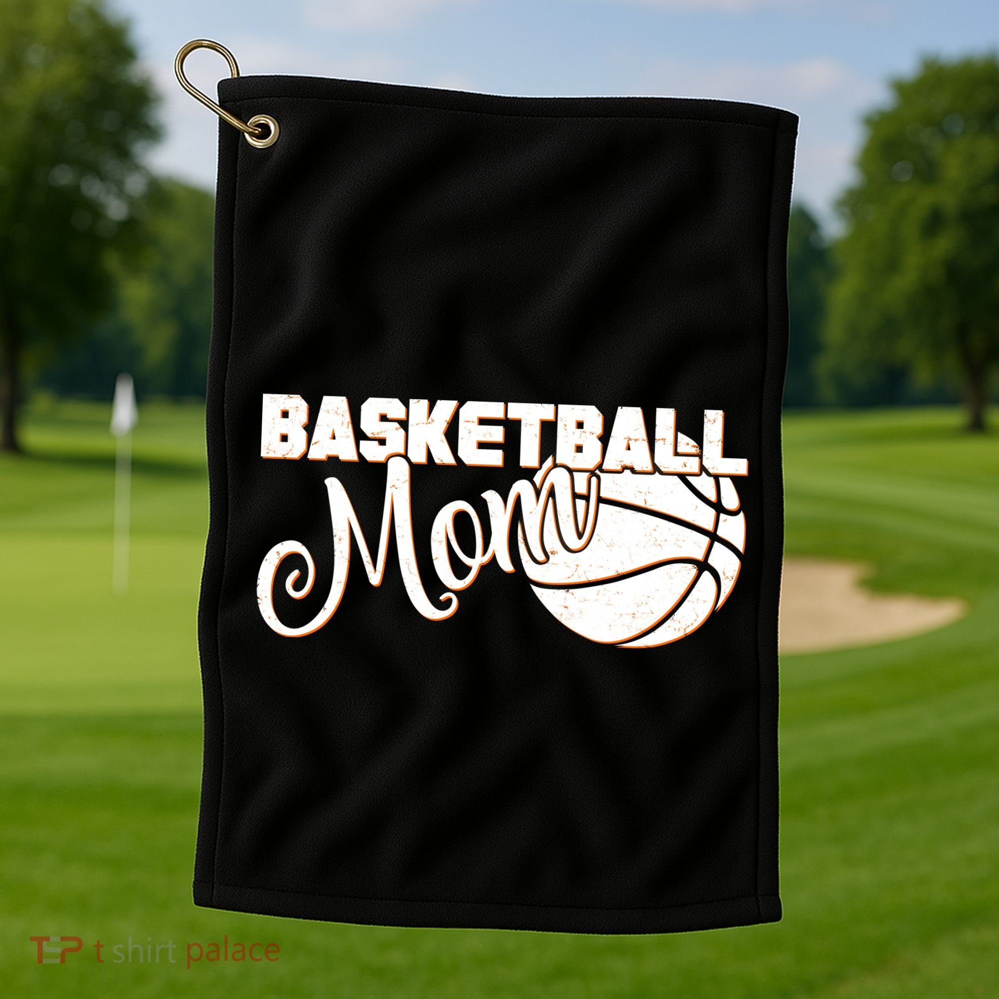 Basketball Mom Sports Mother Golf Towel