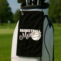 Basketball Mom Sports Mother Golf Towel thumb 2