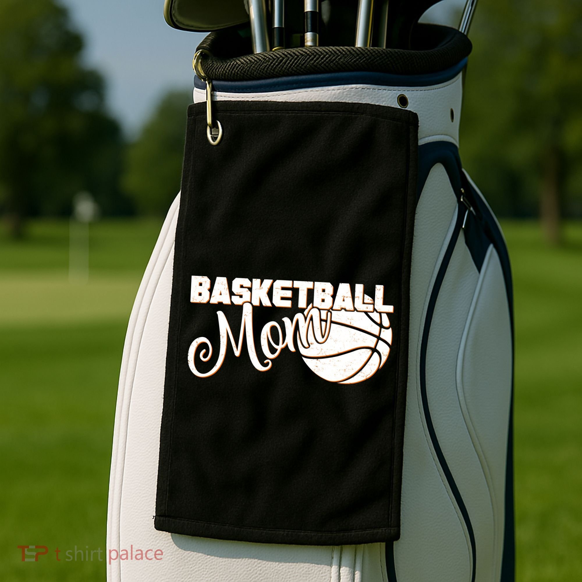 Basketball Mom Sports Mother Golf Towel