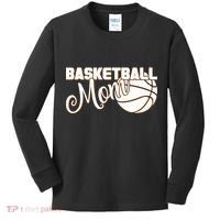 Basketball Mom Sports Mother Kids Long Sleeve Shirt thumb 0