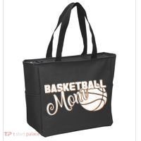 Basketball Mom Sports Mother Tote Bag thumb 2