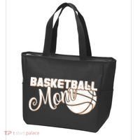 Basketball Mom Sports Mother Tote Bag thumb 3
