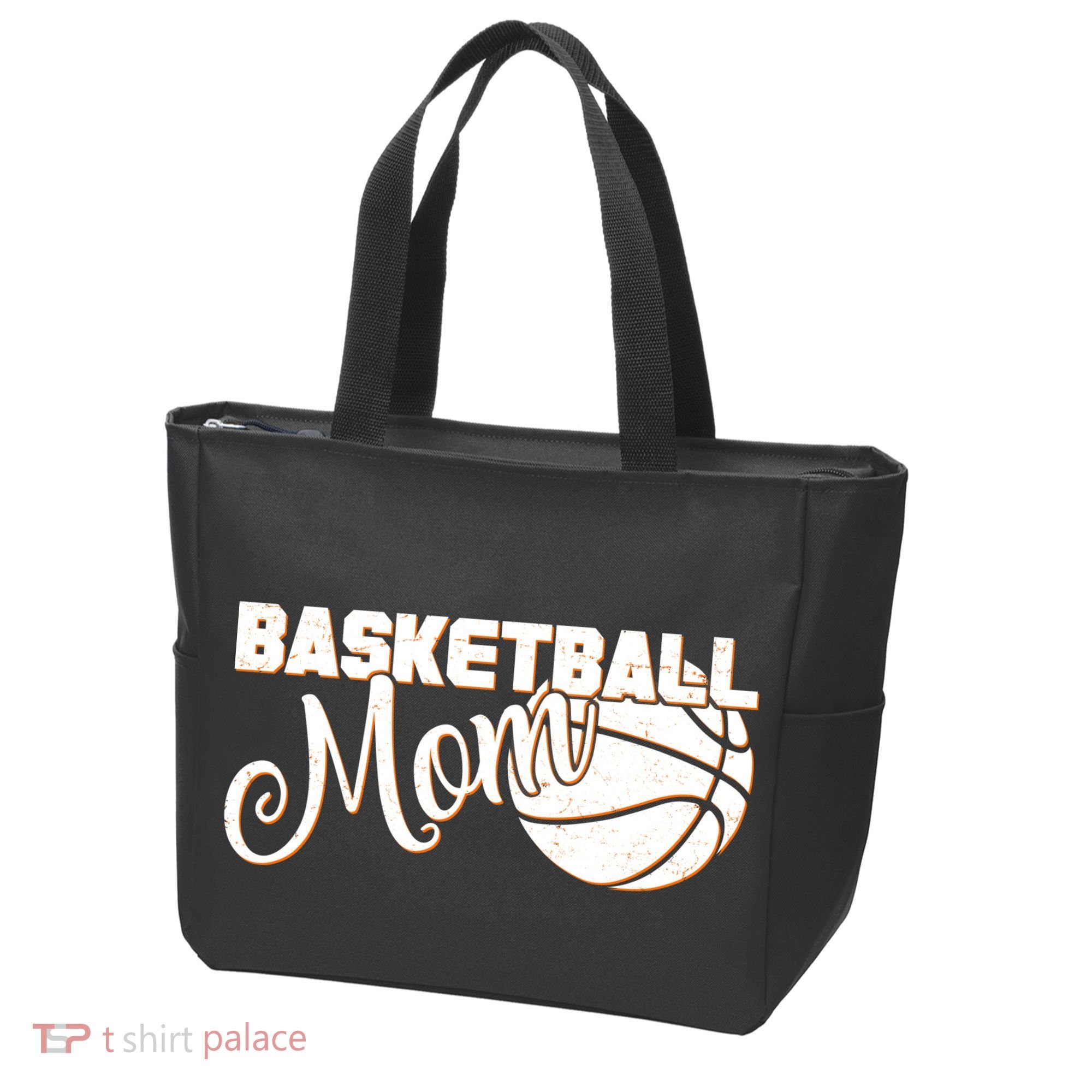 Basketball Mom Sports Mother Tote Bag