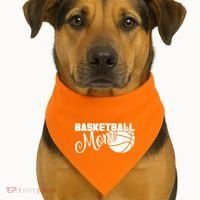 Basketball Mom Sports Mother USA-Made Doggie Bandana thumb 1