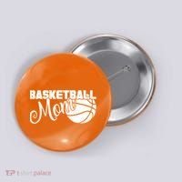 Basketball Mom Sports Mother Button thumb 0