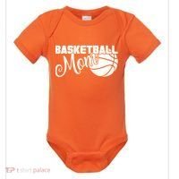 Basketball Mom Sports Mother Baby Bodysuit thumb 0