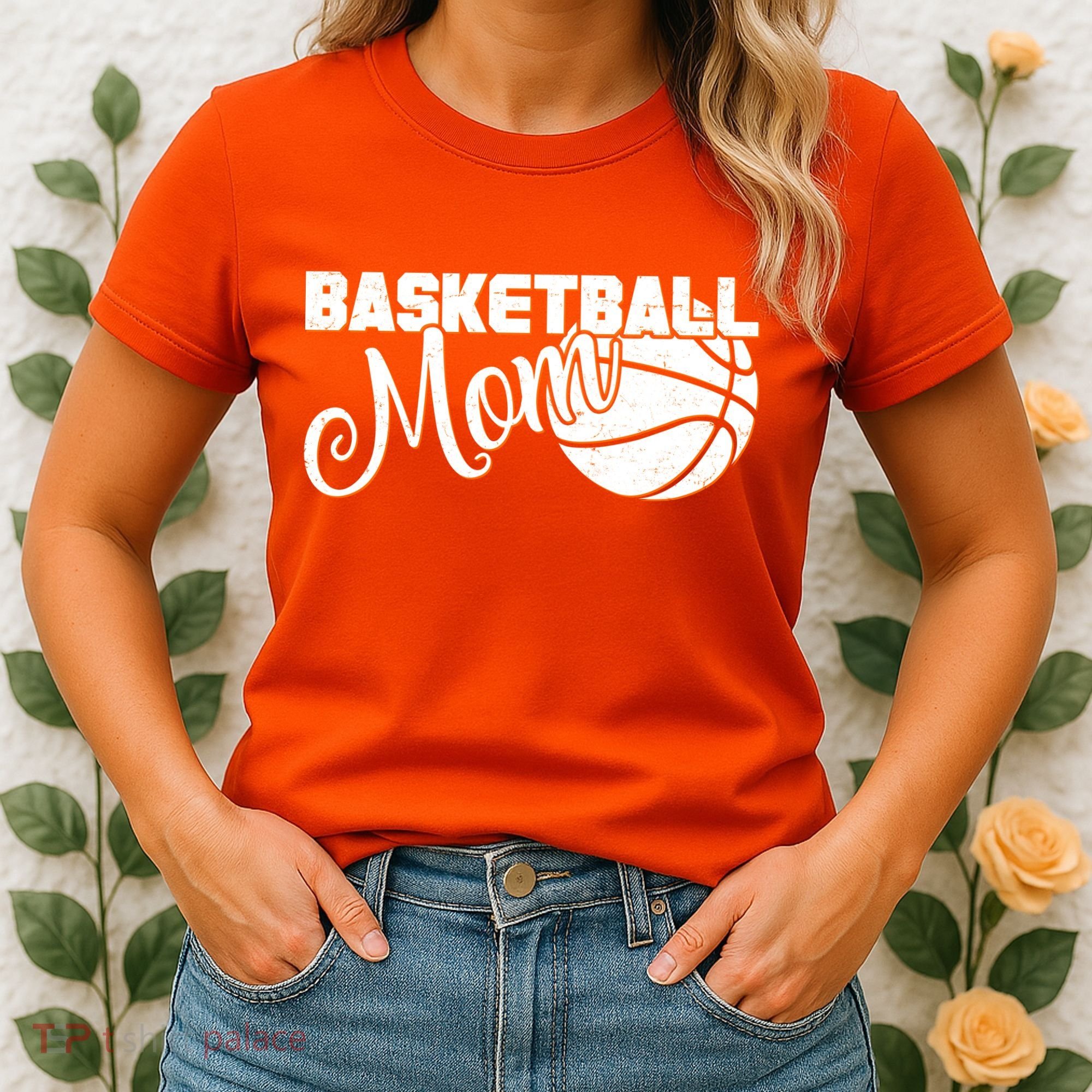 Basketball Mom Sports Mother Women's T-Shirt