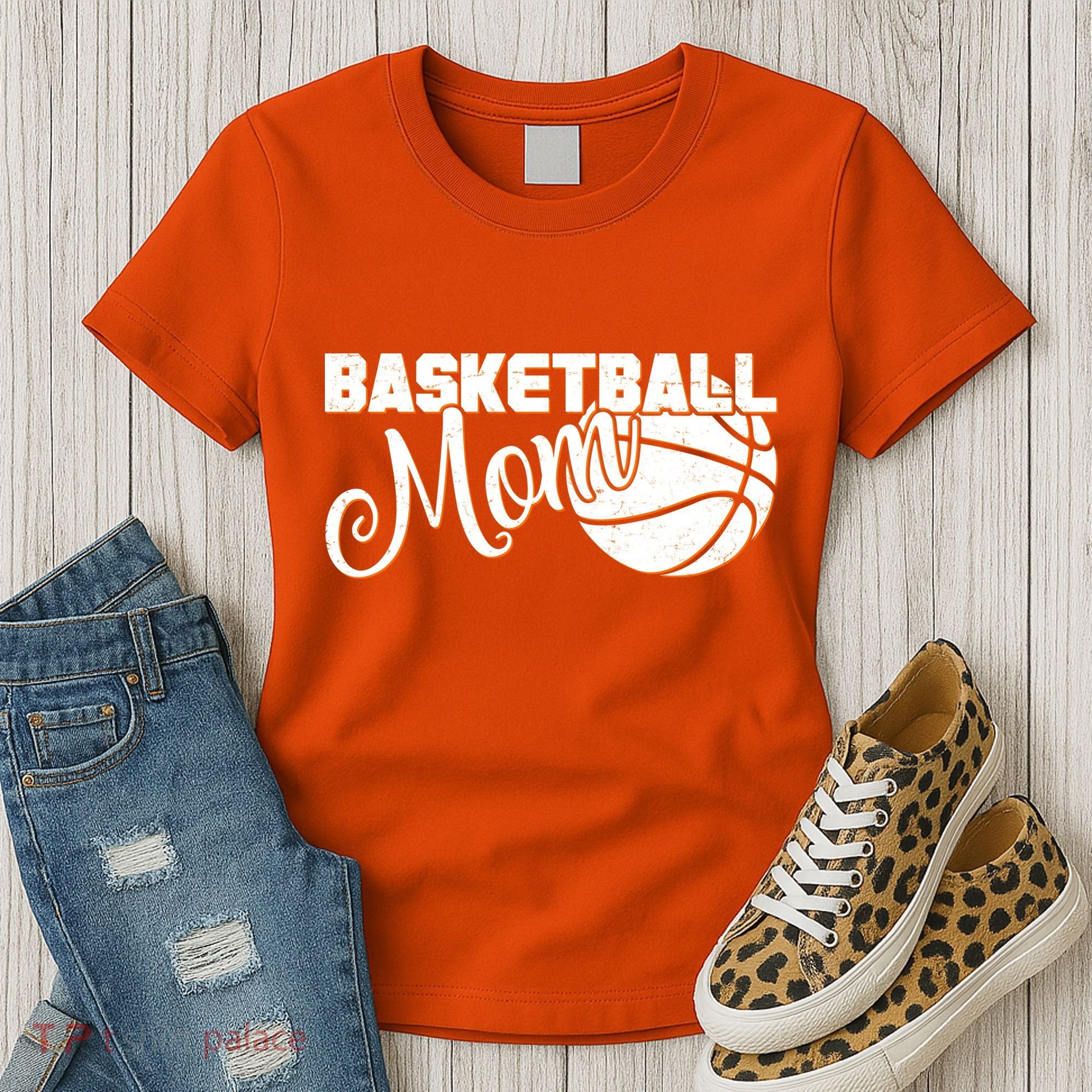 Basketball Mom Sports Mother Women's T-Shirt