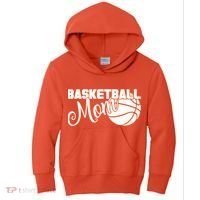 Basketball Mom Sports Mother Kids Hoodie thumb 0