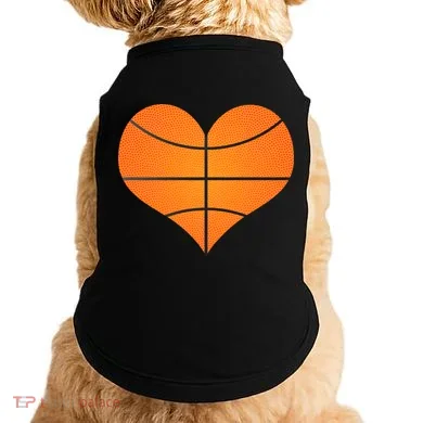 Basketball Shaped Heart Doggie Tank