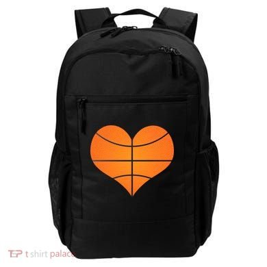 Basketball Shaped Heart Backpack
