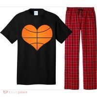 Basketball Shaped Heart Pajama Set thumb 0