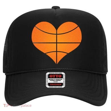 Basketball Shaped Heart Hat