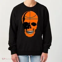 Basketball Skeleton Bone Skull Women's Sweatshirt thumb 0