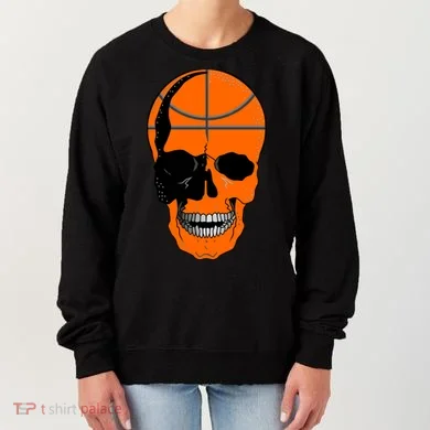 Basketball Skeleton Bone Skull Women's Sweatshirt