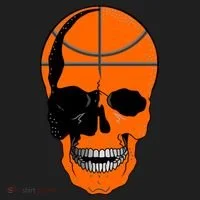 Basketball Skeleton Bone Skull Women's Sweatshirt thumb 2
