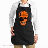 Basketball Skeleton Bone Skull Apron thumb 2