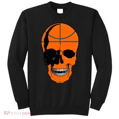 Basketball Skeleton Bone Skull Sweatshirt