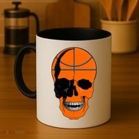 Basketball Skeleton Bone Skull Coffee Mug thumb 4