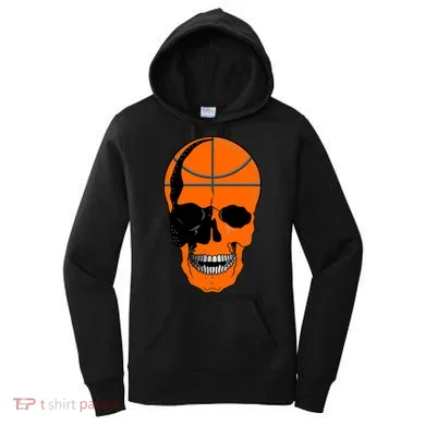 Basketball Skeleton Bone Skull Women's Hoodie